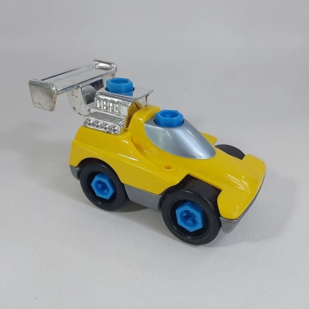 Vtg‎ 1992 Fisher Price Action Sounds Yellow Car